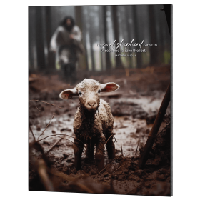 Wall Plaque The Lost Lamb Matt. 18:12-14