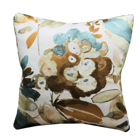 Plutus Valencia Rouge Luxury Throw Pillow