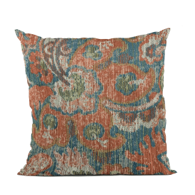 Plutus Multi-Color Unique Damask Luxury Throw Pillow