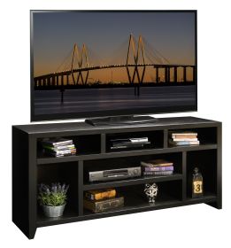 Bridgevine Home Urban Loft 66 inch TV Stand Console for TVs up to 80 inches, No Assembly Required, Mocha Finish