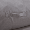 Kasper Water Resistant 6'x3' Lounger Bean Bag, Charcoal