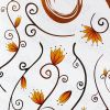 Flower Decor-4 - Wall Decals Stickers Appliques Home Decor