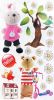 Rabbit & Bear - Wall Decals Stickers Appliques Home Decor
