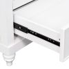 30" Bathroom Vanity with Sink;  Combo;  Cabinet with Doors and Drawer;  Solid Frame and MDF Board;  White