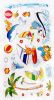 Happy Surfing - Wall Decals Stickers Appliques Home Decor