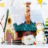 Christmas-2 - Wall Decals Stickers Appliques Home Decor