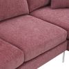 [VIDEO provided] [New]84 " Convertible Sectional Sofa, Modern Chenille L-Shaped Sofa Couch with Reversible Chaise Lounge, Fit for Living Room, Apartme
