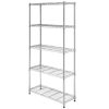 5 Tier Layer Storage Rack Organizer Kitchen Shelving Steel Wire Shelves