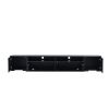 ON-TREND Rattan Style Entertainment Center with Push to Open Doors, 3-pics Extended TV Console Table for TVs Up to 90'', Modern TV Stand with Color Ch
