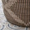 Multicolor Natural Woven Decorative Baskets (Set of 3)