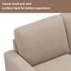 81.1*76.3*35" Reversible Sectional Couch with Storage Ottoman L-Shaped Sofa,Sectional Sofa with Chaise,Nailheaded Textured Fabric 3 pieces Sofa Set,Wa
