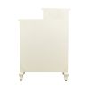 Wooden Cabinet with 5 Drawers and 1 Door;  Retro Accent Storage Cabinet for Entryway;  Living Room