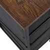 4-Tier Wide Drawer Dresser, Storage Unit with 8 Easy Pull Fabric Drawers and Metal Frame, Wooden Tabletop for Closets, Nursery, Dorm Room, Hallway,Gra